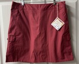 Dockers NWT Size 10 Red  Skort Golf Skirt  Pockets Tennis Pickelball - $29.65