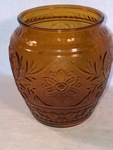 Amber Sandwich Cookie Jar No Lid Mint - £19.80 GBP