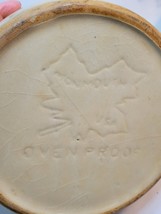 Monmouth Maple Leaf Stoneware Flour Crock with Handles image 5