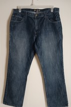 Vintage by Route 66 mens denim blue jeans size 36x30 - $194.51 MXN