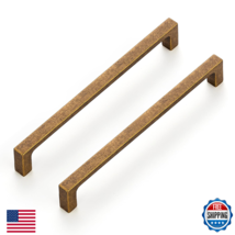 Ravinte 10 Pack Solid 6-1/4 Inch Kitchen Square Cabinet Handles Antique ... - $62.68