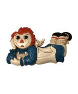 Vintage 1977 Raggedy Ann Wall Hanging Decor Plaque The Bobbs Merrill Co. - €11,14 EUR