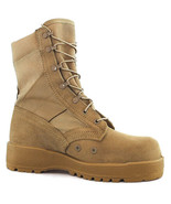 Altama Hot Weather Vented Tan Combat Boots Vibram Soles Tan 10R REGULAR - $61.19