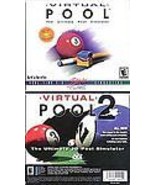Virtual Pool 1 &amp; 2 Dual Jewel (PC, 2001) NEW stickers on cardboard case - $32.35 CAD