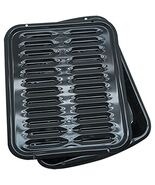 Range Kleen Broiler Pans for Ovens - BP102X 2 Pc Black Porcelain Coated ... - $52.24 CAD