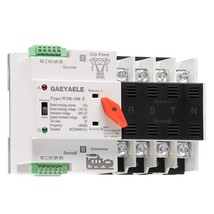 Gaeyaele W2R Mini Ats 4P 110V Automatic Transfer Switch Controller Electrical - £55.30 GBP