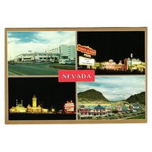 Vintage Postcard Nevada Landing Casinos Railroad Pass Gold Strike LV-75 Vacation - £6.41 GBP