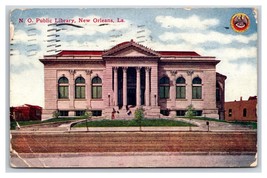 Public Library Building New Orleans Louisiana LA DB Postcard Y1 - £2.33 GBP