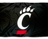 Cincinnati Bearcats Black Flag 3X5ft Banner USA Polyester with 2 Brass G... - $15.99