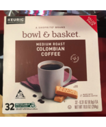 BOWL AND BASKET COLOMBIAN COFFEE KCUPS 32CT - $22.99