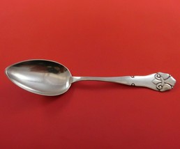 French Lily by Christian F. Heise Danish Sterling Silver Dinner Spoon 8&quot; Vintage - £149.56 GBP