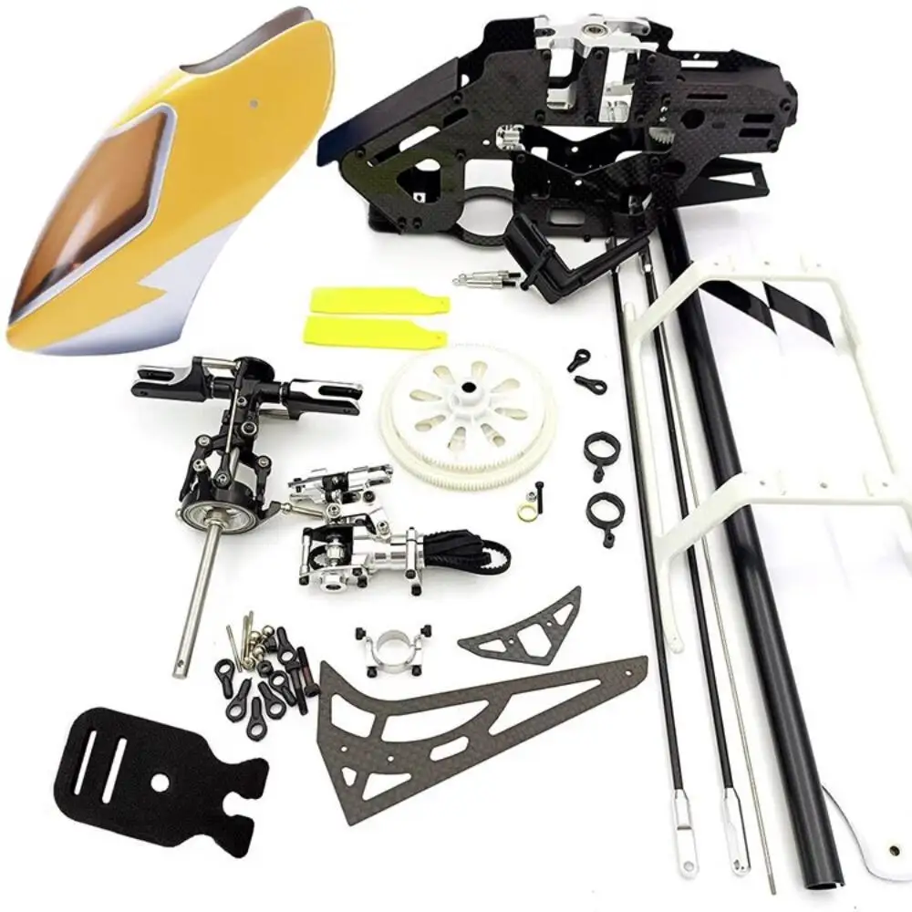 450  Flybarless Helicopter Kite With Carbon Fiber Frame Belt Drive Tail For 6CH - £146.00 GBP