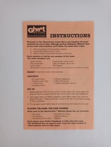 1995 Ghost Writer Mystery Game Replacement Part Instructions - $3.87