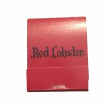 Vintage Matchbook Red Lobster Seafood Restaurant Advertisement Matches R... - £4.18 GBP