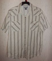 EXCELLENT MENS urban PIPELINE WESTERN PEARL SNAP SHIRT   SIZE L - £18.38 GBP