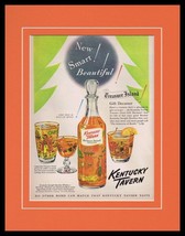 1951 Kentucky Tavern Bourbon Whiskey Framed ORIGINAL Vintage Advertisement - £38.17 GBP