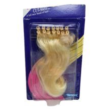 VINTAGE 1990 KENNER COOL CUTS KARA CUT AWAY BLONDE HAIR EXTENSIONS NEVER... - £18.92 GBP