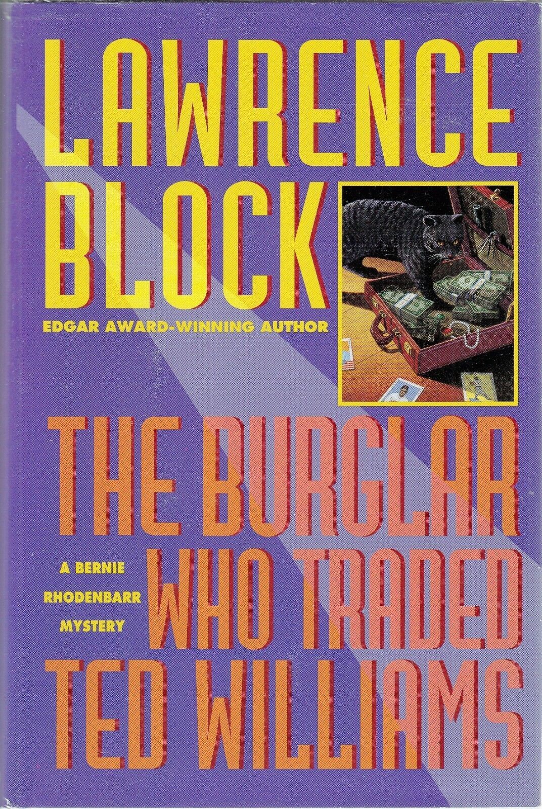 THE BURGLAR WHO TRADED TED WILLIAMS (1994) Lawrence Block - Dutton BCE -... - $7.19