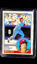 1983 Topps #300 Mike Schmidt HOF Philadelphia Phillies Baseball Card - £2.68 GBP