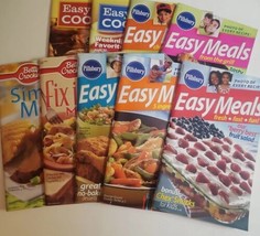 Lot Of 9 Easy Meals Cooking Recipe Booklet Cookbooks - Early 2000&#39;s - £15.59 GBP
