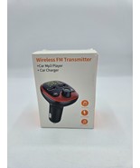 Wireless FM Transmitter Car Mp3 Player &amp; Quick Charger LED Display Dual ... - $9.89