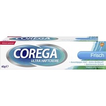 COREGA Denture Adhesive Cream: FRESH  Made in Germany FREE SHIPPING - $10.88