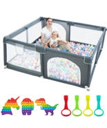 Play Pen For Babies And Toddlers, Baby Play Yard With Gate For Limited S... - £86.37 GBP
