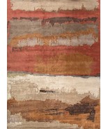 Designer Rugs Multicolor Pattern Area Rug, Carpet made of 100% plush Wool. - £325.69 GBP+