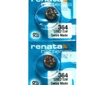 Renata 364 SR621SW Batteries - 1.55V Silver Oxide 364 Watch Battery (10 ... - £3.15 GBP+