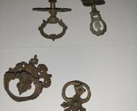 ARCHITECTURAL SALVAGE VICTORIAN DRAWER PULLS VINTAGE Metal Mixed Lot of 4 - $24.99