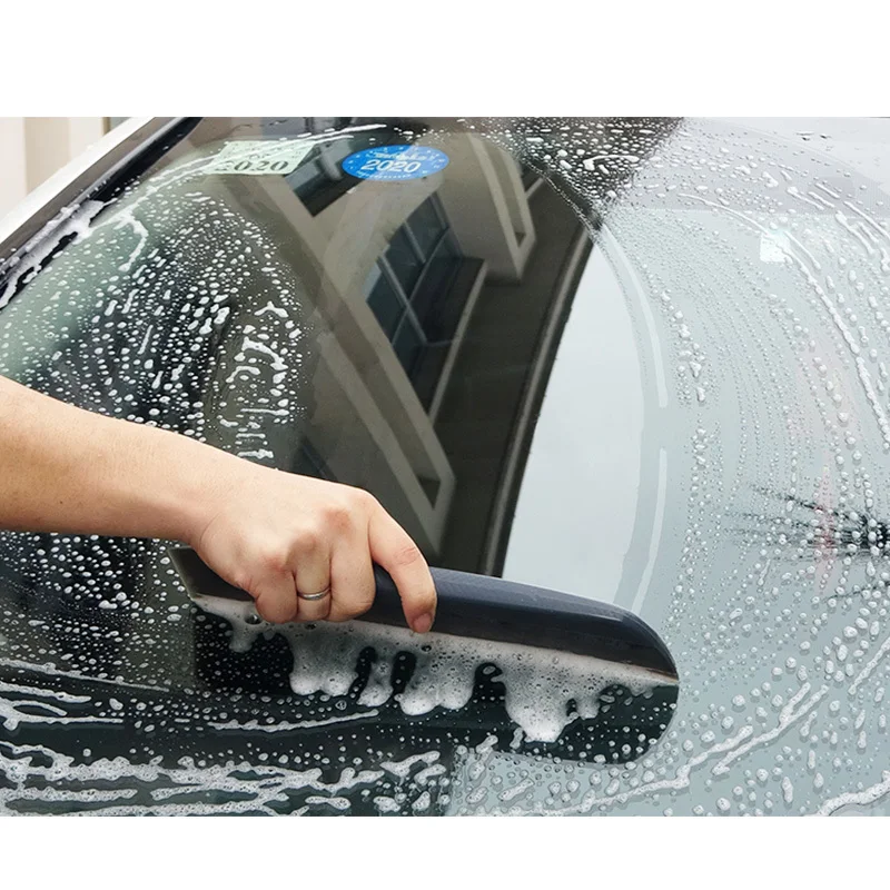Non-Scratch Flexible Soft Silicone Handy Squeegee Car Wrap Tools Water Window - £12.98 GBP