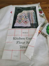 Vintage Bassett kitchen print Dish Towels 100% cotton NOS - £15.03 GBP