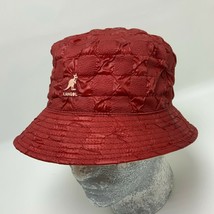 Kangol Burgundy Peach Reversible Casual Bucket Hat - £78.33 GBP