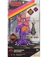 Gemmy Stranger Things Demogorgon 19&quot; Halloween Inflatable For Desktop Ma... - $16.82