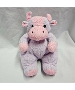 Ty Baby MOOCOWBABY Cow Rattle Pink Purple 12&quot; Plush Stuffed Animal Baby ... - £26.32 GBP