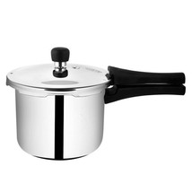 Pressure Cooker Stainless Steel 3 liter silver Outer Lid - £55.71 GBP