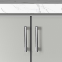 Sapphire SP-2891-51-128-CP Hexa Series Modern Cabinet Handle, 6&quot; Chrome,... - $28.00