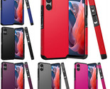 Tempered Glass / Shockproof Hybrid Cover Phone Case For Motorola Moto G ... - $10.30+