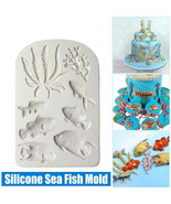 Orysin Fish Coral Silicone Fondant Mold Beach Sea Cake Border Decorating... - $182.99 MXN