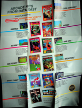 Ad for Arcade Hits from Data East - NES (1988) - New - $18.69
