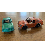 2 Mustang Cobra II Fastback Diecast Tootsietoy Cars 1:64 Green Metallic ... - £15.64 GBP