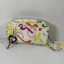 Harajuku Lovers Bag Wristlet Makeup Gwen Stefani Wind It Up Tags Key Tiny Flaw - £18.66 GBP