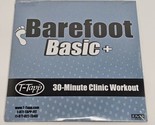 T-Tapp Barefoot Basic+ 30 Minute Clinic Workout Instructional DVD Video ... - $23.23