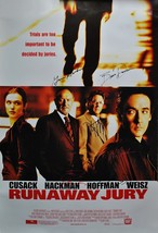 RUNAWAY JURY CAST Signed Poster x7 - J  Cusack, G  Hackman +++  27&quot;x 40&quot;  w/coa - £534.12 GBP