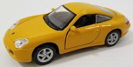 EE) Maisto Power Racer Yellow 2016 Porsche 911 Carrera 4S Diecast Car 1/38 - $4.94