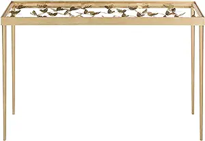 Safavieh Home Collection Rosalia Butterfly Console, Antique Gold - $382.99