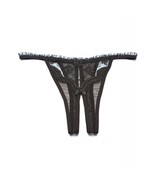 Scalloped Embroidery Crotchless Panty O/S - $15.90