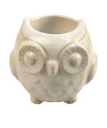 Ceramic Owl Trinket Tealight Candle Holder 3x3 inches - $11.30