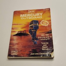 Seloc Mercury Outboards, 1965-91, Tune-UP and Repair Manual 6-In-Line V6... - $25.00