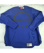 Nike Air Sweatshirt Men&#39;s Size Large Side Zip Pocket Official Athletics ... - $39.48